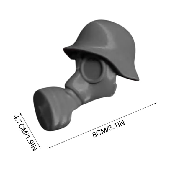 Reusable Beer Bottle Cover, Gas Mask Shaped Stopper for Liquor Preservation & Dustproofing Beer Bottle Cap