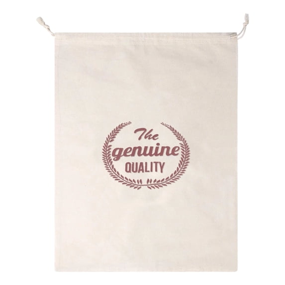 Reusable Beeswax Bread Bag with Drawstring & Zipper Closure, Cotton Wax Food Storage Bag for Homemade Sourdough Bread, Artisan Loaf, Baguette, Large 17 x 13 Inch, Keep Fresh Longer for Kitchen