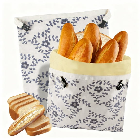 Reusable Beeswax Food Wrap - Eco-Friendly Alternative to Plastic Wrap for Sandwiches, Snacks & Produce, All-Natural Food Storage Bag (1-Pack)