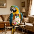 thumbnail image 1 of Reusable Bird Diaper Flight Suit with Adjustable Straps Leakproof Lining for Cockatiel Parrot Pigeon Conure Sun Parakeet Macaw(Pink,XS), 1 of 8