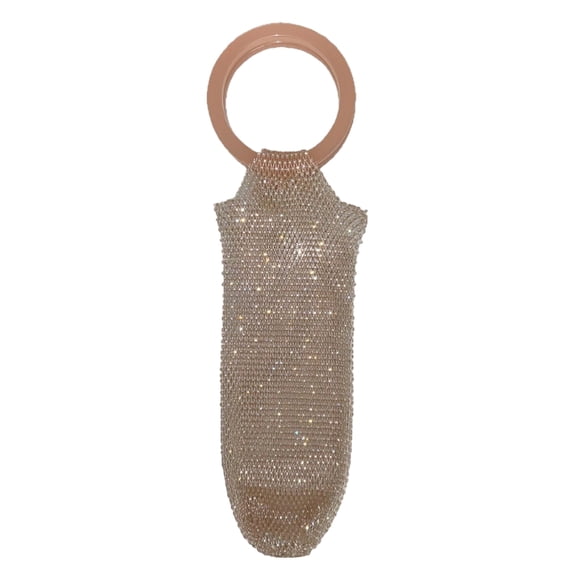 Reusable Bottle Protector with Flexible Handle Mesh Sleeve Design for Enhanced Durability and Secure Grip