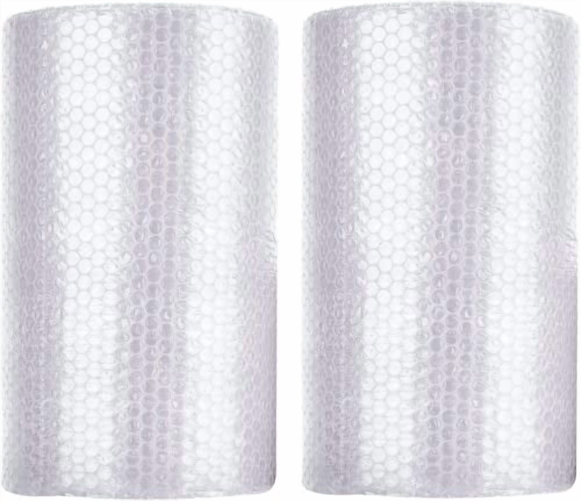 Reusable Bubble Wrap Roll 2 Pack, 30cm x 12m Perforated Air Cushioning Wrap, Shockproof Moisture Resistant Packing Foam Wrap for Moving Shipping Fragile Items Electronics
