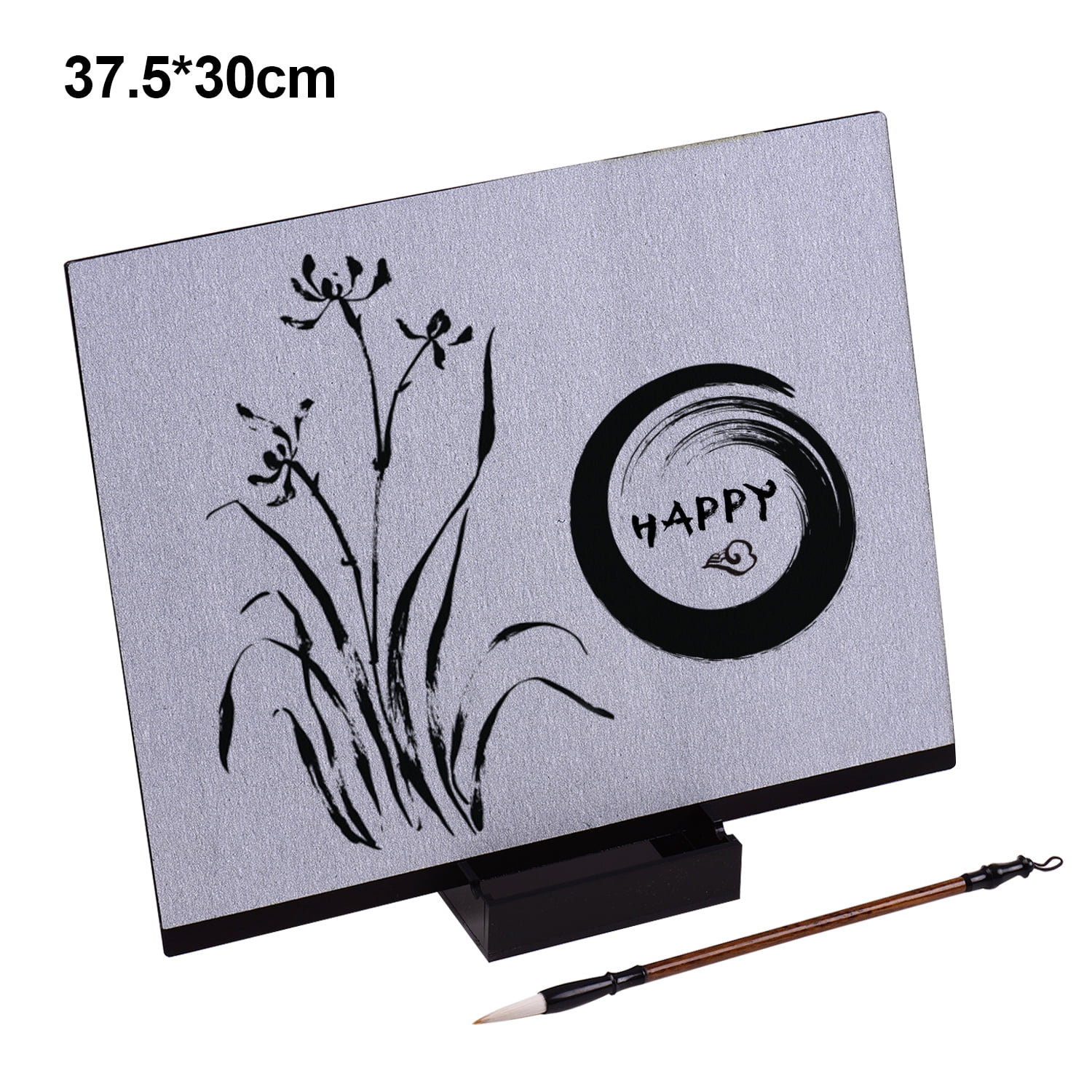  Buddha Board Enso: Portable Water Painting w/ Brush & Portable  for Mindfulness & Meditation Anywhere you Go – Inkless Drawing Board,  Painting & Art Supplies – Ideal Meditation Gifts (10” x 10”)