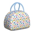 thumbnail image 1 of Reusable Butterfly Lnsulated Lunch Bag for Women & Men - Leakproof Water-Resistant Cooler Tote, Large Capacity for Work,Travel,Picnic,Beach & Office., 1 of 4