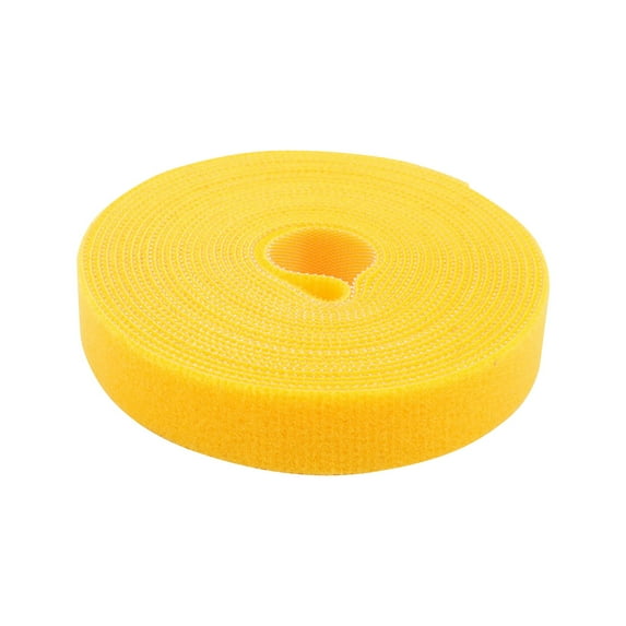 Reusable Cable Management Organizer,Self-Grip Wire Tie, Pre-Cut Tape for Computer Cords,Cable Tie Wrap, Wire Organizer, Cord Management Tool, Self-Adhesive Cable Strap, Office & Home Wiring(Yellow)