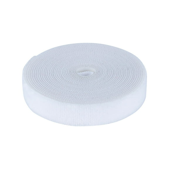 Reusable Cable Management Organizer,Self-Grip Wire Tie, Pre-Cut Tape for Computer Cords,Cable Tie Wrap, Wire Organizer, Cord Management Tool, Self-Adhesive Cable Strap, Office & Home Wiring(White)