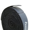thumbnail image 1 of Reusable Cable Ties 3/4" x 8" Self-Gripping Strips Ready to Use Precut Straps for Cable Management and Organizing Cords 50 Pack (Black), 1 of 5