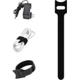 Reusable Cable Ties, 8 Inch, 100 Pack, Hook and Loop, Adjustable, for ...