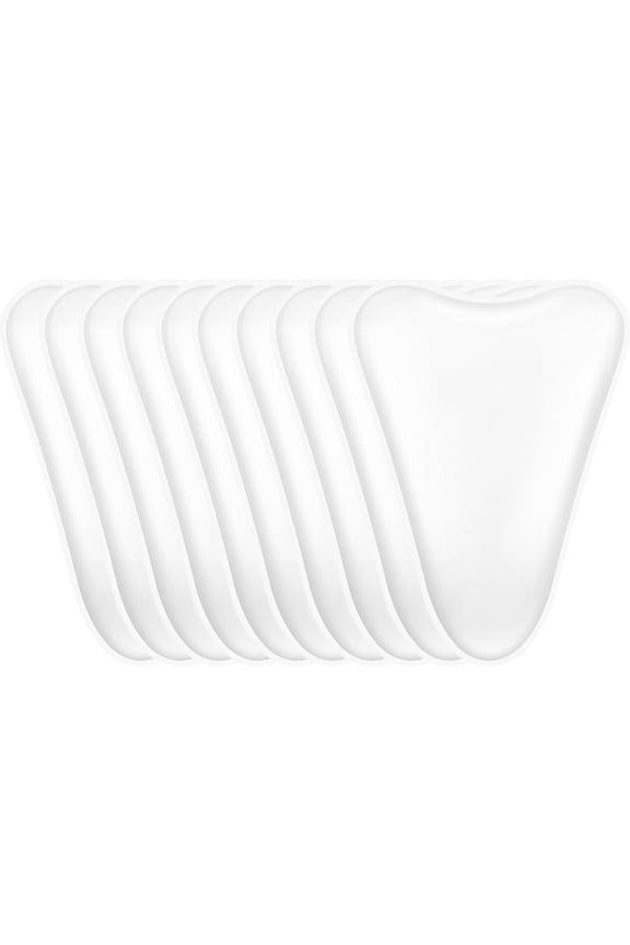 Reusable Camel Toe Concealer for Yoga Pants, Bikinis & Tight Clothing - Ultimate Coverage & Comfort, No More Camel Toe 10pcs (Light Color + Transparent,10)