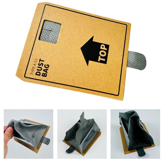 Reusable Canvas Dust Bags For RedRoad For V17 And For V17 Max Robot Vacuum Cleaner, Washable Debris Collection Bin Liner With Efficient Filtration, Install Cleaning Accessory
