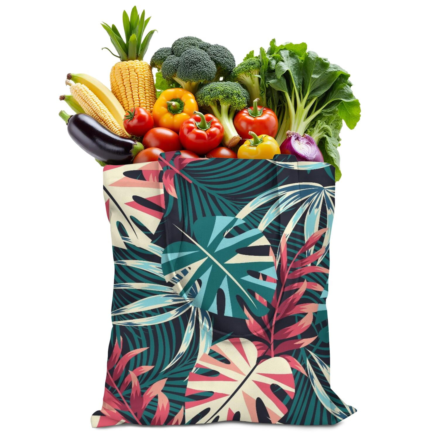 Palm Leaves Floral Tropical Hawaiian Pattern Print Crossbody Bags