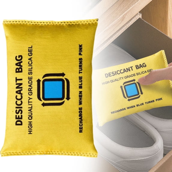 Reusable Car Dehumidifier Bag Portable Condensation Prevention Wardrobe Closet Storage