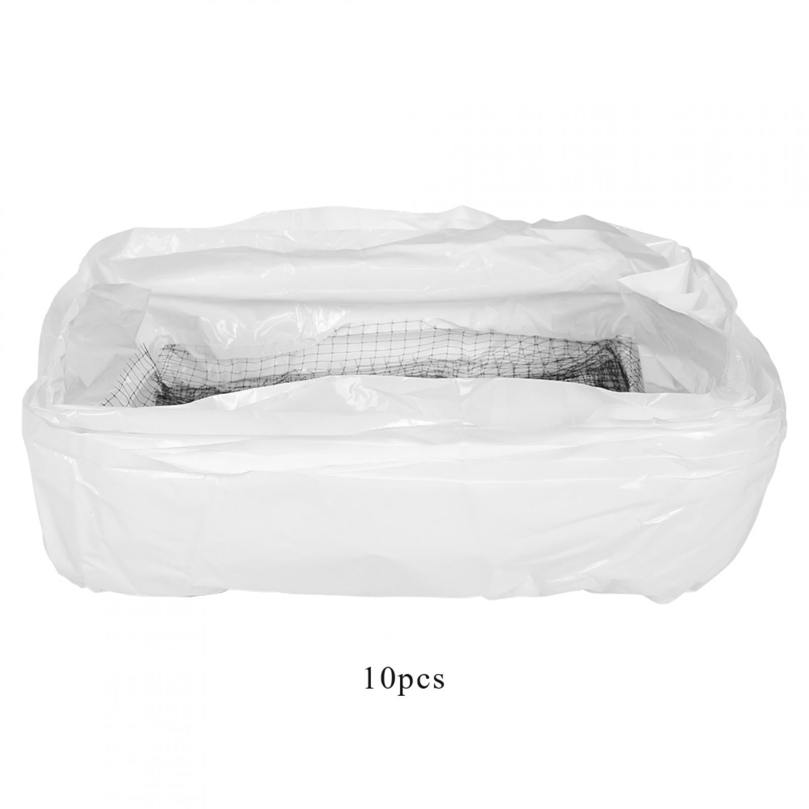 Best Litter Box Liners XL Double Layer Stainless Steel Cat Litter Box Easy Clean With Lid, Mat, Scoop Cat Litter Liner