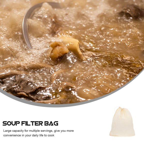 Reusable Cheesecloth Cooking Bags Straining Soup Stock Nut Milk Brewing Filter Cloth