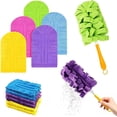 thumbnail image 1 of Reusable Chenille Microfiber Dust Duster, 2026 New Reusable Duster with Removable Washable Cloth Covers, 360°Electrostatic Duster Refills, Multi-Surface Dusting Mop for Efficient Home Cleaning, 1 of 6