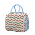 thumbnail image 1 of Reusable Chickens Lnsulated Lunch Bag for Women & Men-Leakproof Water-Resistant Cooler Tote,Large Capacity(10.6x8.7x6.3in)for Work,Office,Travel,Picnic,Beach., 1 of 7