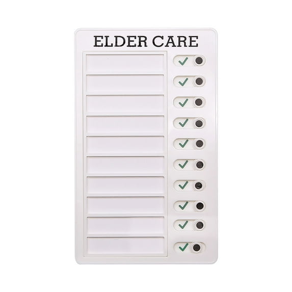 Reusable Chore Chart For Adults & Kids, Portable Diy Checklist Board With Detachable Cards For Rv, Home & Travel Planning, Dry-Erase Message Board For Multiple Users