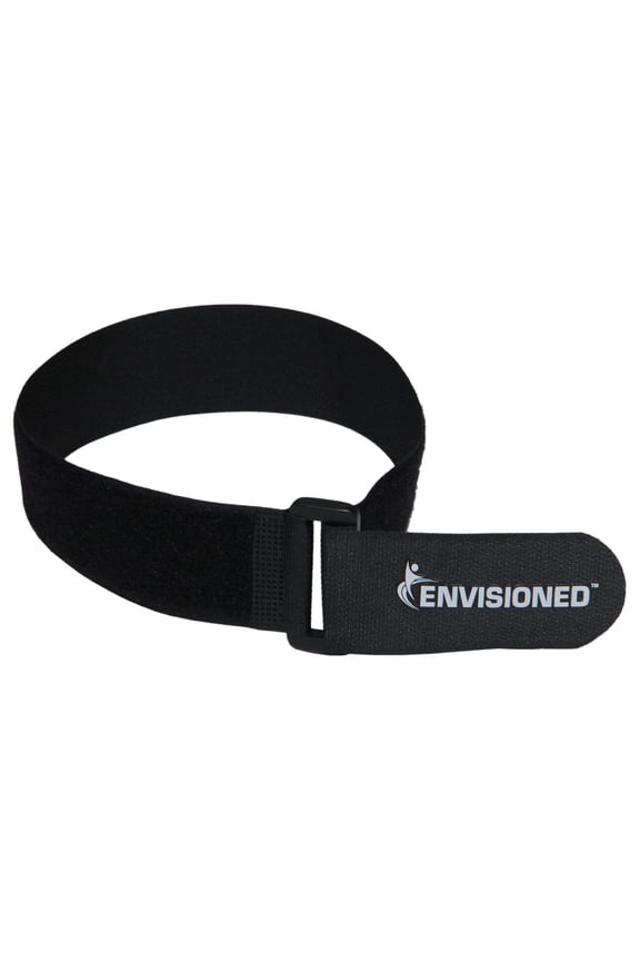 Reusable Cinch Straps 2" x 30" - 6 Pack, Multipurpose Strong Gripping, Quality Hook and Loop Securing Straps (Black)