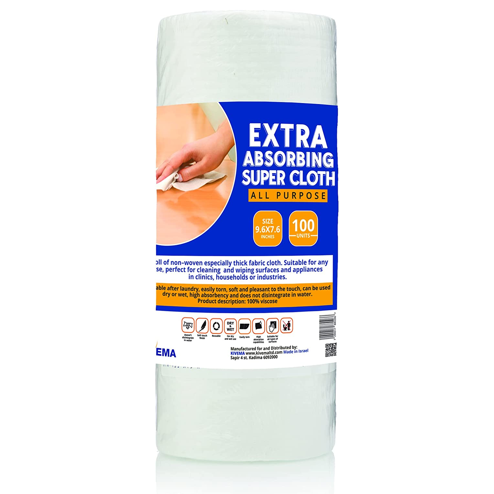 Clorox Handi Wipes Multiuse Superabsorbent Reusable Cloths, 72 Count