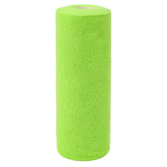 Reusable Cleaning Wipe Household Kitchen Cloth Microfiber Towel Rolls Dish Rags Wash Paper Towel Replacement 1 Roll of 20 Sheets