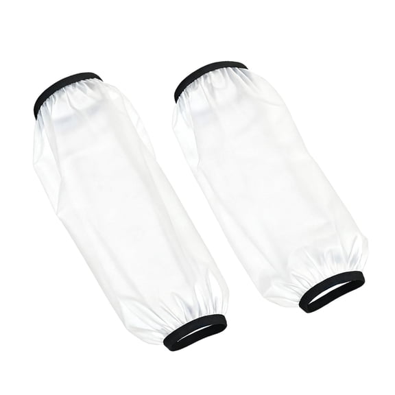 Reusable Clear Waterproof Sleeve Covers Flexible Arm Guards For Daily Use Men Women Water Resistant