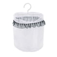 thumbnail image 2 of STOBAZA Mesh Laundry Bags With Hooks - Space Saving Hanging Storage For Clothespins & Small Items 2 of 9