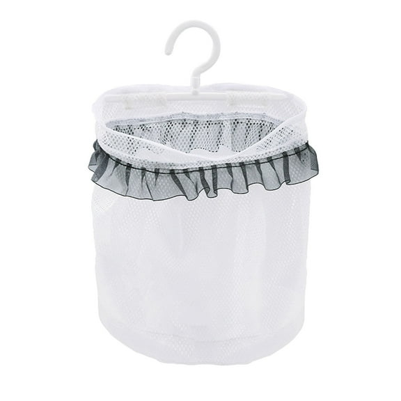 Reusable Clothespin Bag With Hanger Hanging Storage Mesh Bag For Over The Door Home Or Mesh Laundry Bags