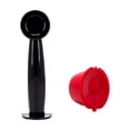 thumbnail image 1 of Reusable Coffee Capsule Set Red for Single Serve Coffee Makers Home Coffee Bar, 1 of 9