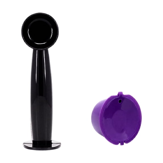 Reusable Coffee Capsule Set with Tamper for Single Serve Coffee Makers Home Coffee Bar
