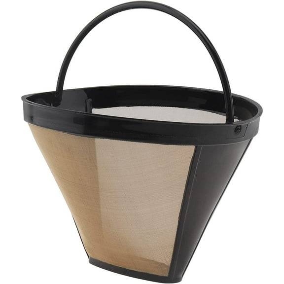 Reusable Coffee Filter Basket.Replacment Coffee Filter fits Cuisinart Basket Style Coffee Makers and Brewers
