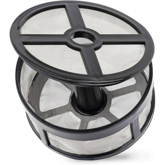 Reusable Coffee Filters 12 Cup for Percolator Pot Electric Replaces Paper Filters BPA Free - Disk/Wraparound