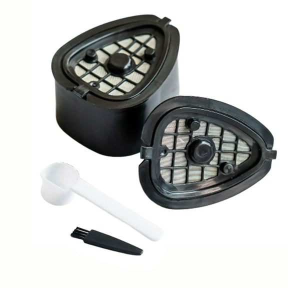 Reusable Coffee Pod For 9662.62 Coffee Maker Machine Refillable Filter Pod With Powder Holder Spoon Brush