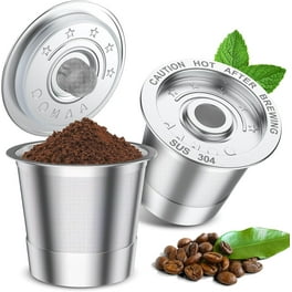 i Cafilas Stainless Steel Coffee Capsule Pod Refillable Filter For