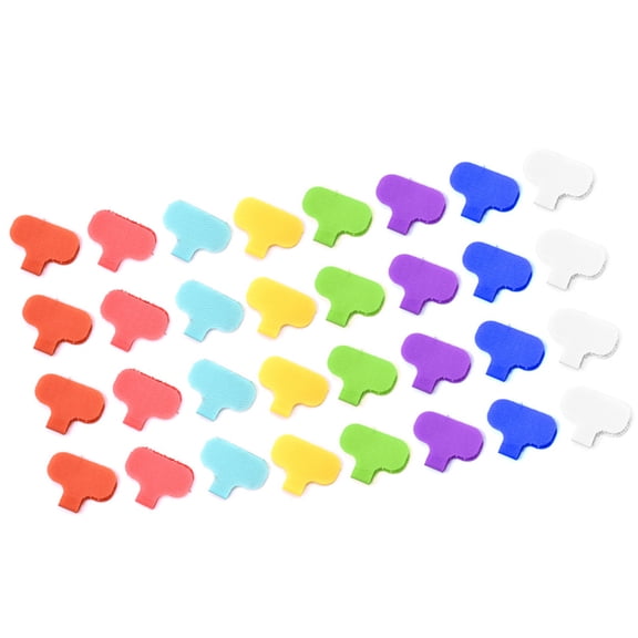 Reusable Color Coded Cable Labels Writable Identification Sticker Suitable for Data Center and Home Organization