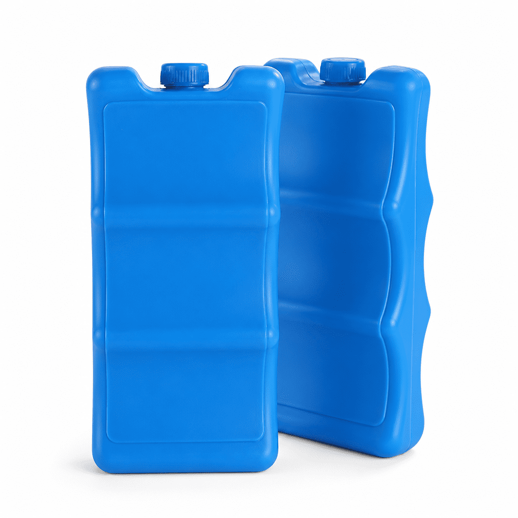 Reusable Contoured Ice Packs Heavy-Duty Chilling for Coolers, Blue, 2 ...