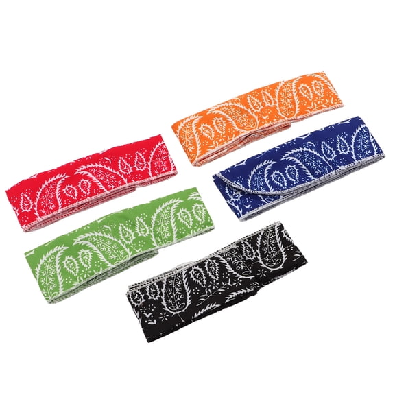 Reusable Cooling Neck Wrap, Stay Cool During Sports Exercise, Cotton Material, 5 Pack