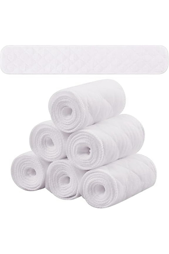 Reusable Cotton Bra Liners - Set of 6,Bexikou Bra Liners to Absorb Sweat Under Breasts, Under Bra Sweat Liners/Tummy Liners for Sweat Rash for Skin Folds