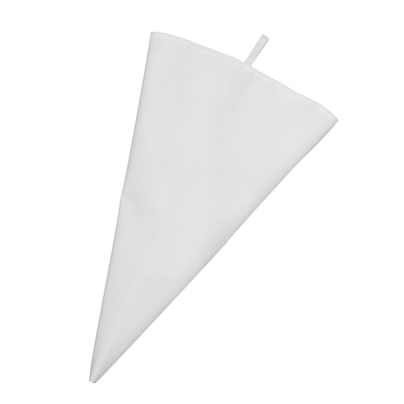 Reusable Cotton Canvas Piping Bags for Cake Decorating, 12 Inch Cloth Frosting Bags with Hangable Loop, Tipless Pastry Bags for Icing Cookies Cupcakes, Easy Clean Dishwasher Safe Baking Supplies