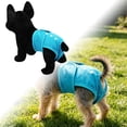 thumbnail image 1 of Reusable Cotton Female Dog Diapers – Washable Wrap With Super Absorbent Core, Leak-Proof & Comfortable For Heat/Incontinence, Fits Small To Large Dogs & Cats, Sky Blue, 1 of 6