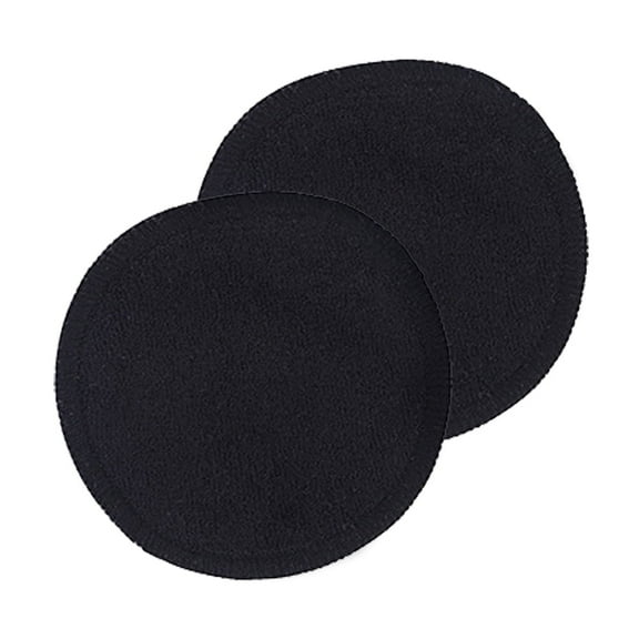 Reusable Cotton Rounds Makeup Remover Pads - Bamboo Cotton Pads For Face, Reusable Makeup Remover Pads, Cotton Rounds For Face Pads, Makeup Eraser Reusable Cotton Pads For Makeup Removal-Black