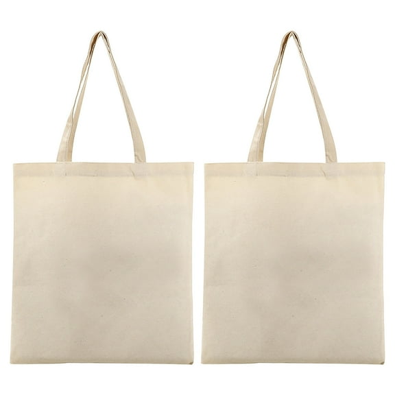Reusable Cotton Shopping Bag. 15.7" High X 11.8" Wide. Simple and Modern Tote Bag. Personalize Your Gift Bags