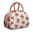 thumbnail image 1 of Reusable Crab Lnsulated Lunch Bag for Women & Men - Leakproof Water-Resistant Cooler Tote, Large Capacity for Work,Travel,Picnic,Beach & Office., 1 of 4