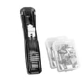 thumbnail image 1 of Reusable Creative Stapler Push Stapler, Ongmies Paper Clamp Dispenser, Reusable Paper Clamp Dispenser, Multi-Purpose Metal Clamp with Refillable Capacity for Paper Clips, 1 of 9