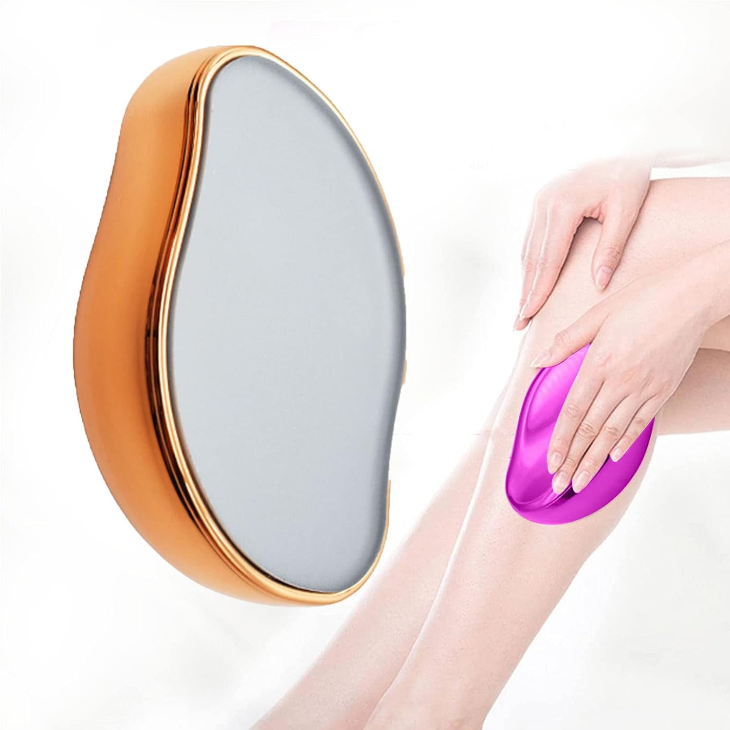 Reusable Crystal Hair Eraser, Painless Crystal Hair Remover Tool for