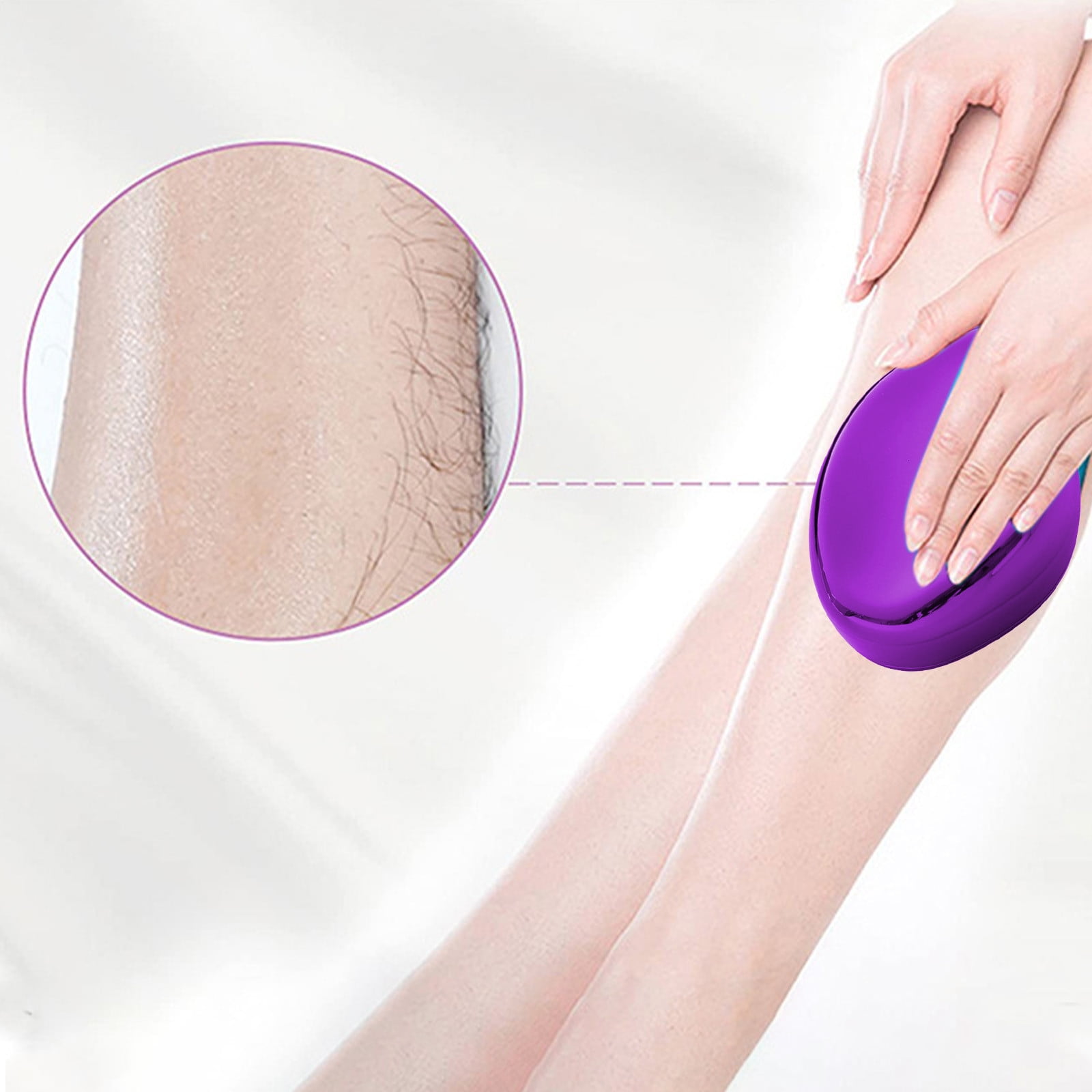 Reusable Crystal Hair Remover Exfoliation Hair Removal Tool, Hair