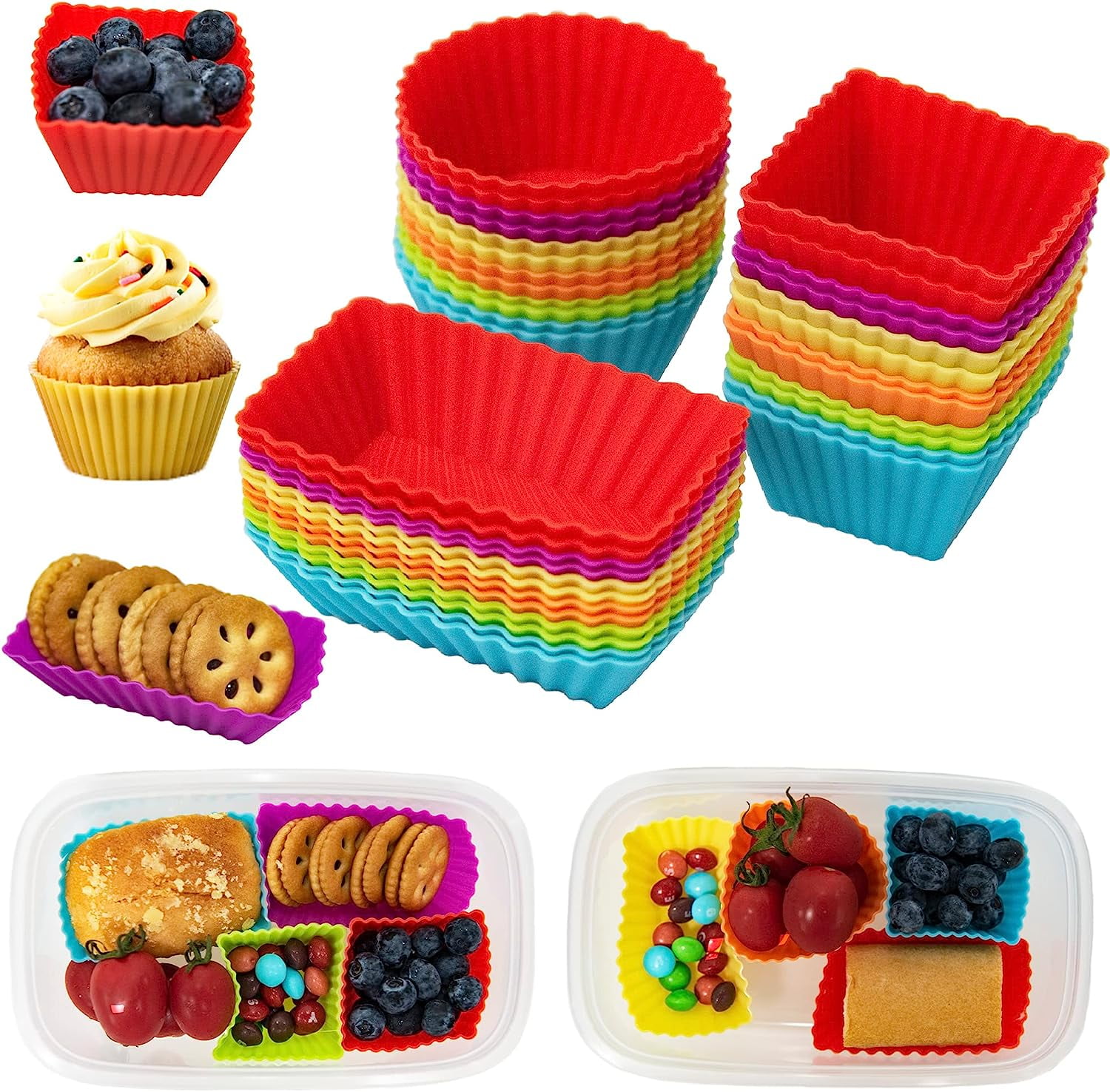 https://i5.walmartimages.com/seo/Reusable-Cupcake-Liners-36-Pcs-Silicone-Lunch-Box-Dividers-Non-Stick-Food-Grade-Silicone-Muffin-Cups-Bento-Box-Accessories-for-Kids_7e06ecd9-91b6-4031-8339-3090c4cf1bac.132a49f454e74da9d387cf54ca94a825.jpeg