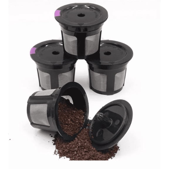 Reusable Cups for Keurig K-Cup 2.0, 1.0 Coffee Maker, Refillable Filter Pods-10Pack