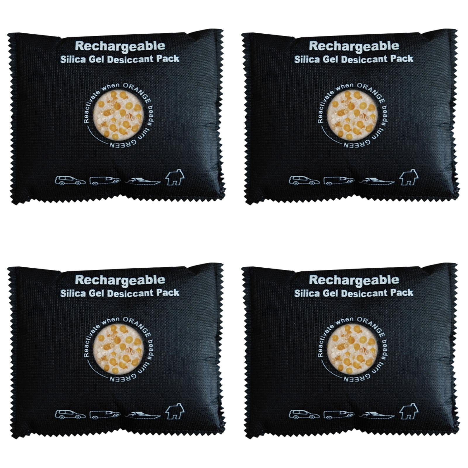 Reusable Dehumidifier Bags, Portable Moisture Absorber for Condensation Control in Closets, Cars, Basements, RVs, Storage Containers, and Wardrobes, Odor Eliminator.2pc