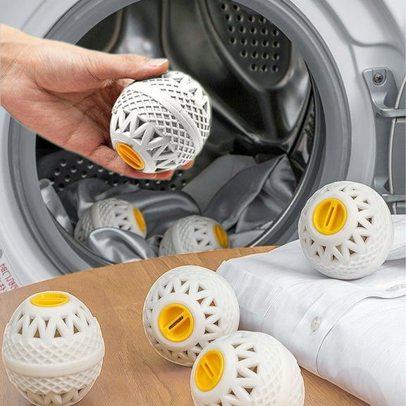 Reusable Deodorizing Laundry Cleaning Ball, Anti-Tangling Washing Ball for Clothes, Pet Hair Removal and Laundry Freshness, Durable and Easy to Clean
