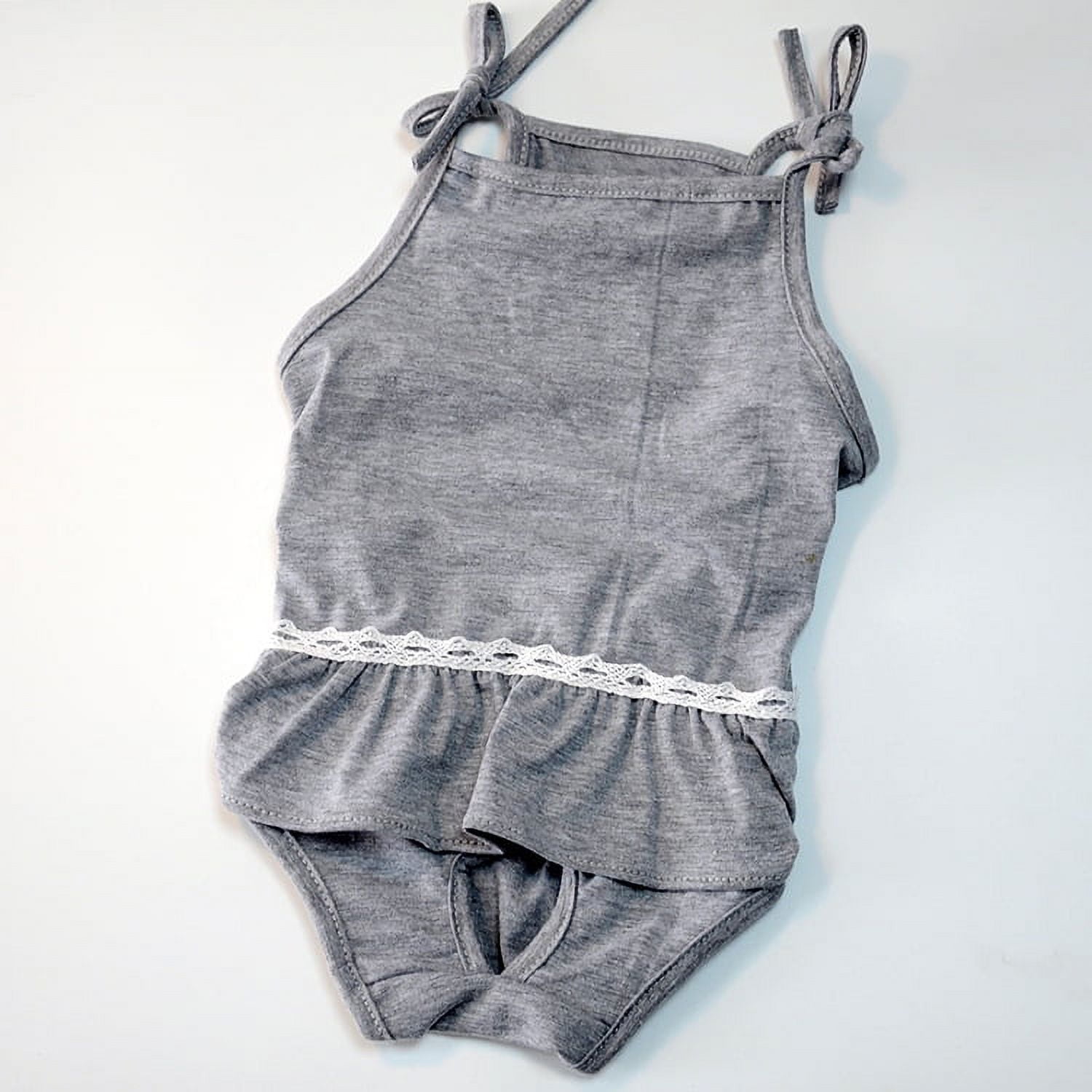 Reusable Dog Diapers Female Dog Period Diapers Washable Puppy Sanitary Panties with Adjustable Suspender Pet Underwear Jumpsuits for Female Doggy Doggie Puppy